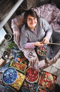 celia barbieri, The Button Florist